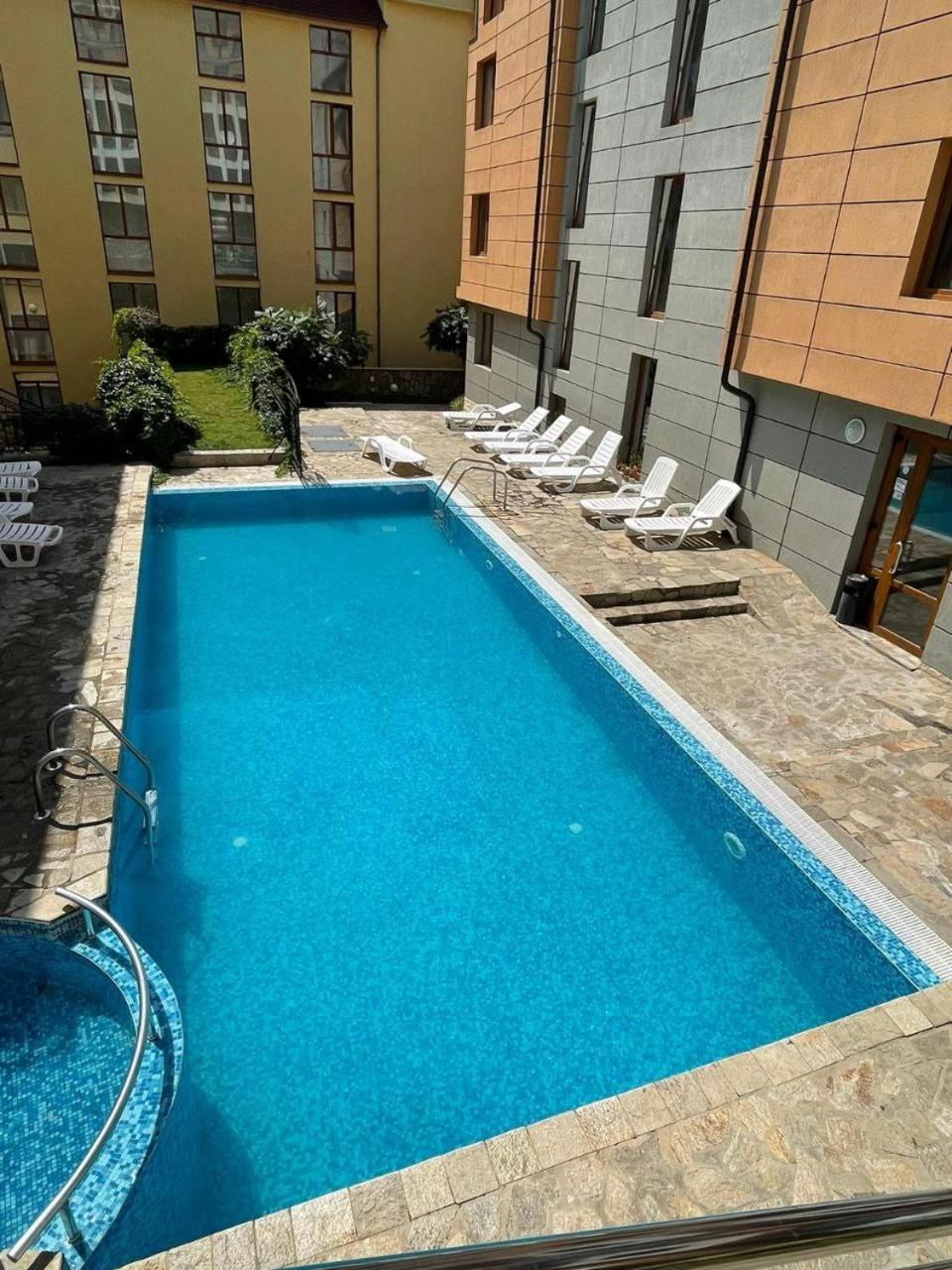 Студия Sea Breeze Sveti Vlas Exterior foto